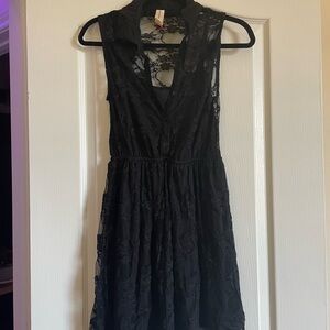 Cute Black Lace Dress